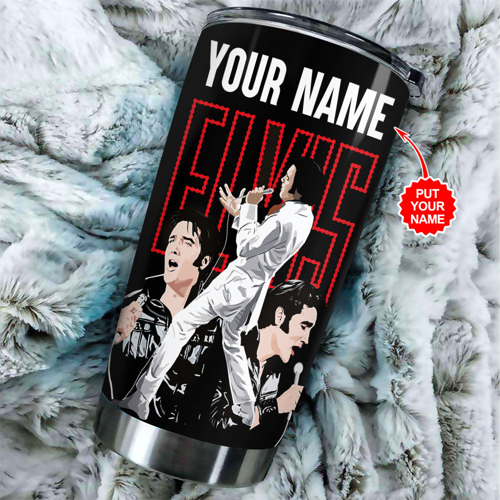 Personalized Elvis Presley Tumbler Cup – GNE 048