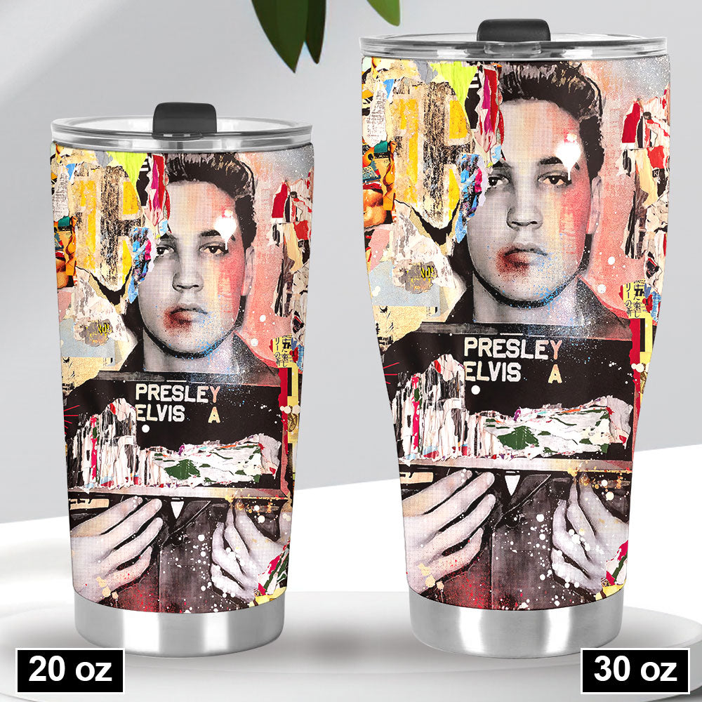 Personalized Elvis Presley Tumbler Cup – GNE 054