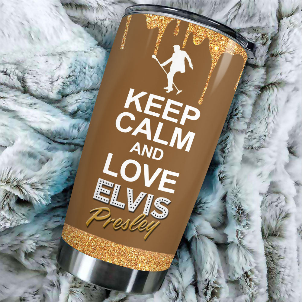 Personalized Elvis Presley Tumbler Cup – GNE 138