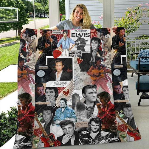 Elvis Presley Quilt Blanket – TANTN 1908