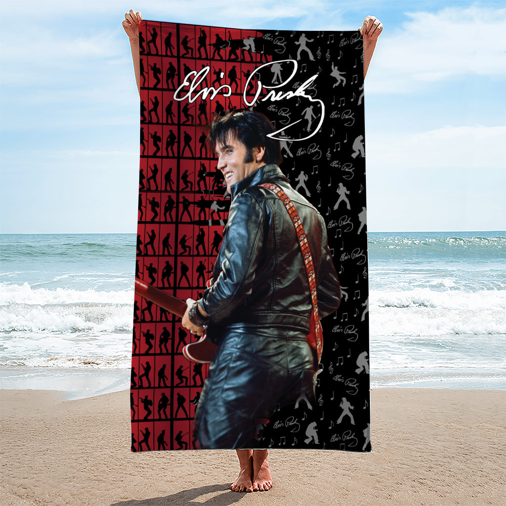 Elvis Presley Rectangle Beach Towel – HOATT 4820