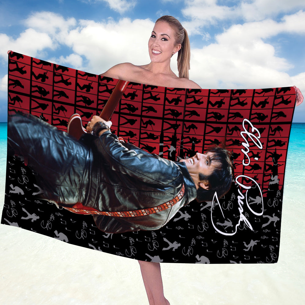 Elvis Presley Rectangle Beach Towel – HOATT 4820