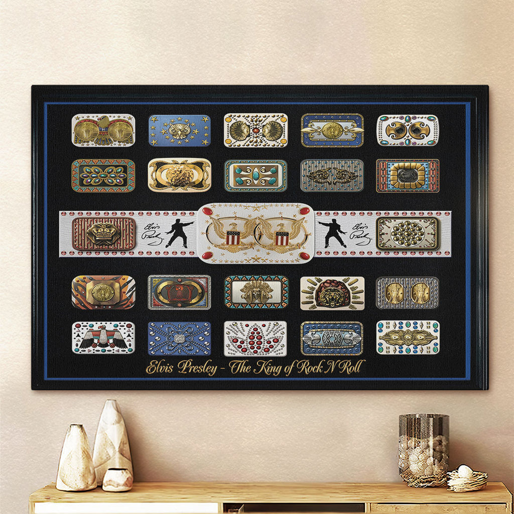 Elvis Presley Rectangle Canvas With Inner Frame – TMTHU4105
