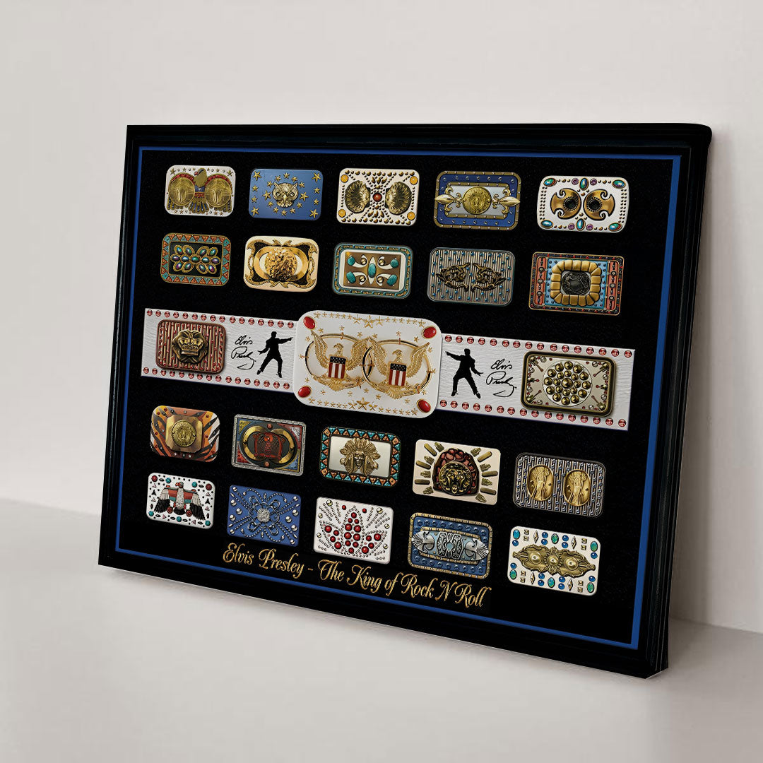 Elvis Presley Rectangle Canvas With Inner Frame – TMTHU4105