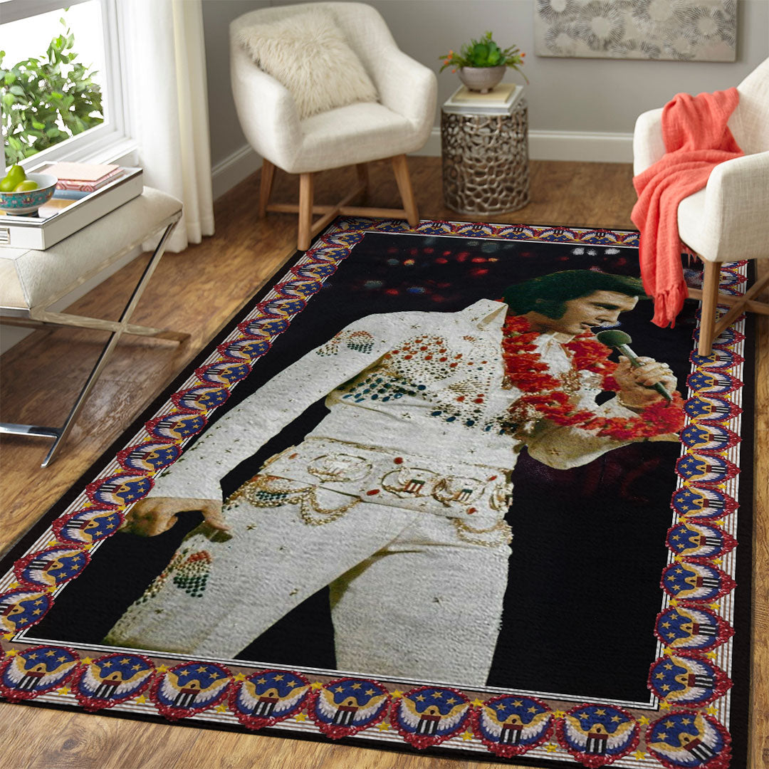 Elvis Presley Rectangular Rug – HOATT 7922