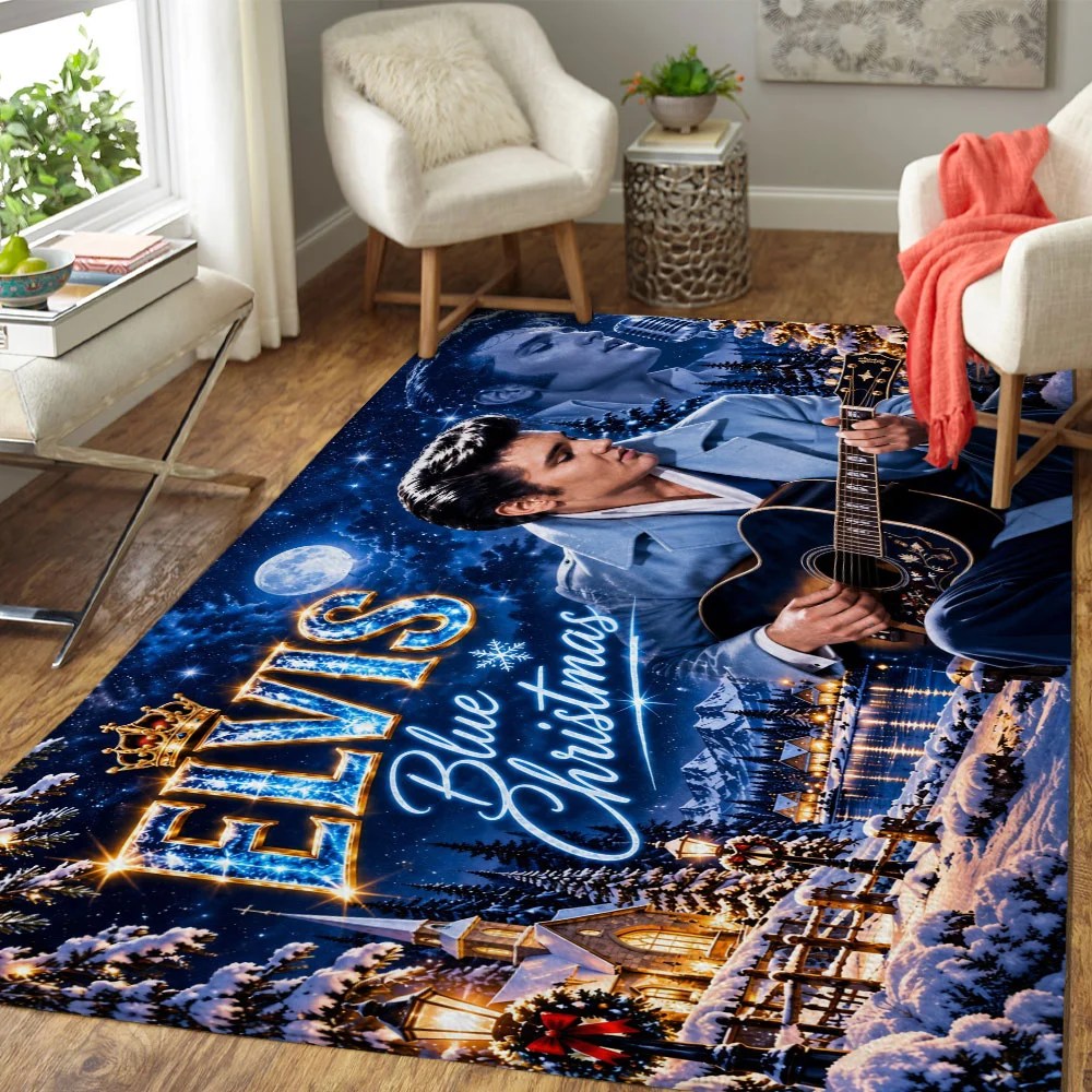Elvis Presley Rectangular Rug – TANTN26023