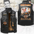 Elvis Presley Premium 2D Sleeveless Leather Vest – TANTN23337