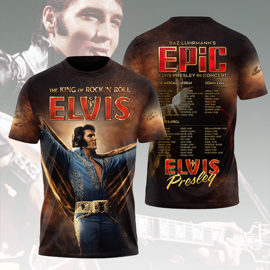 Elvis Presley Black Stainless Steel Watch – GNE 308