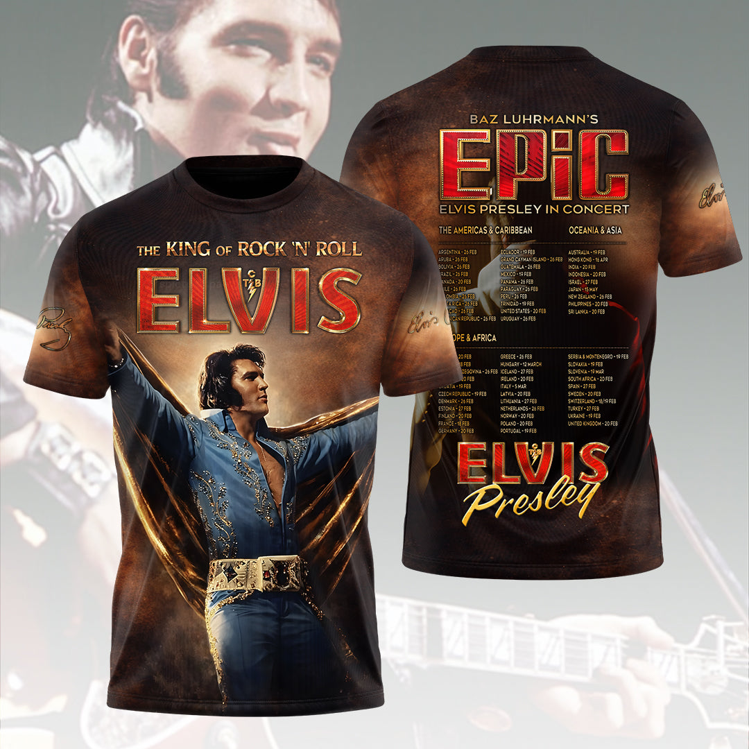 Elvis Presley Black Stainless Steel Watch – GNE 308