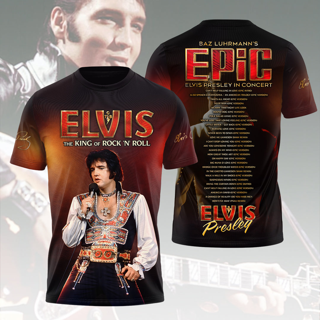 Elvis Presley Varsity Jacket – HUANNM 5080