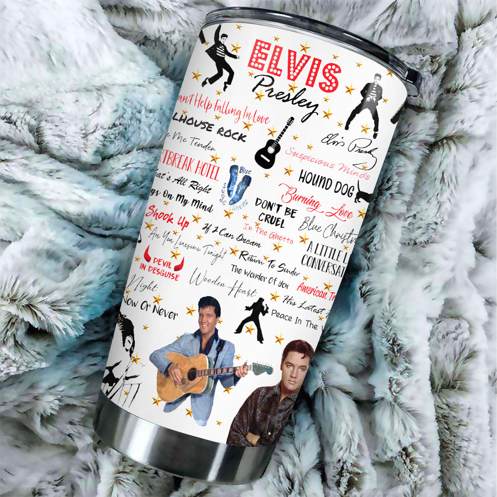 Personalized Elvis Presley Tumbler Cup – TANTN 1968
