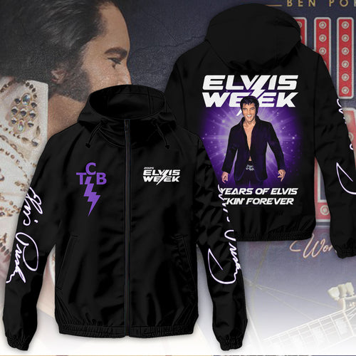 Elvis Presley 3D Windbreaker Jacket – HOATT 11323