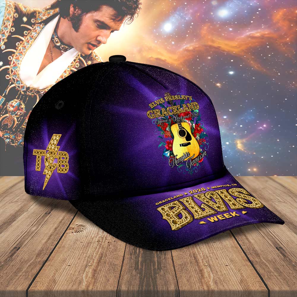 Elvis Presley Elvis Week 2026 Classic Cap – HOATT19992