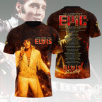 Elvis Presley Round Neck Raglan Sleeve Sweatshirt – HOATT 7316