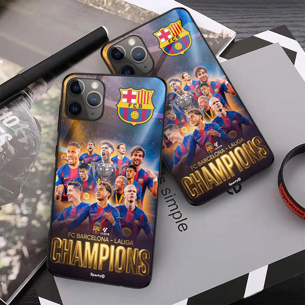 FC Barcelona LaLiga Winners 25/26 Phone Case – TMTHU6029