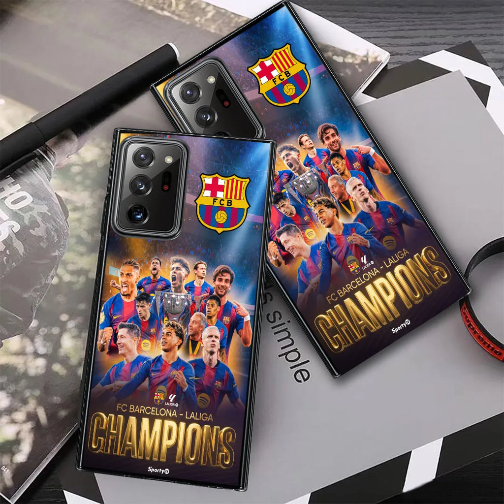 FC Barcelona LaLiga Winners 25/26 Phone Case – TMTHU6029