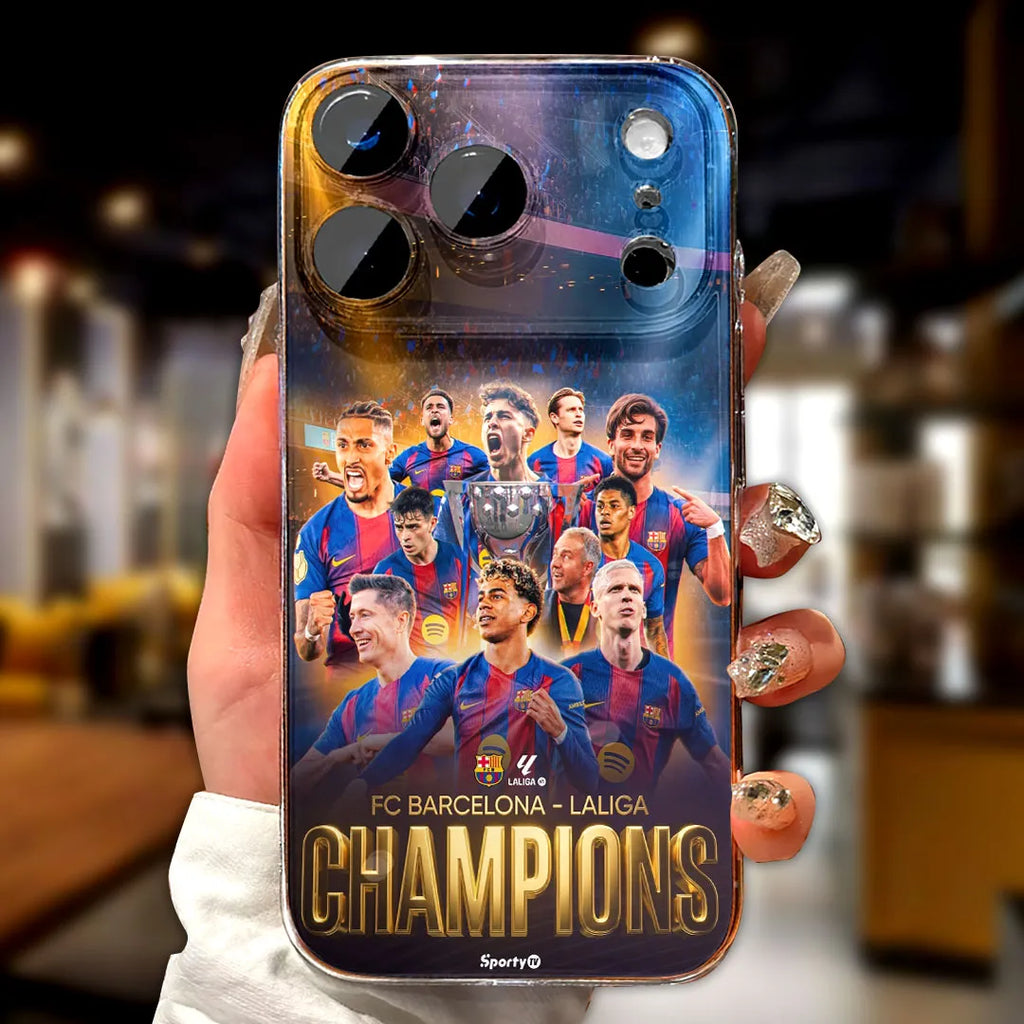 FC Barcelona LaLiga Winners 25/26 Phone Case – TMTHU6029