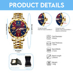 FC Barcelona LaLiga Winners 25/26 x Rolex Alloy Luxury Quartz Watch – TMTHU6038