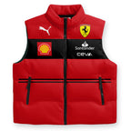 Scuderia Ferrari 3D Sleeveless Down Jacket – TMTHU1135