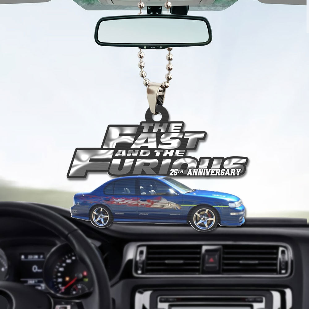 Fast & Furious 25th Anniversary 2026 Custom shape 1-sided Acrylic Car Ornament – GNE4797