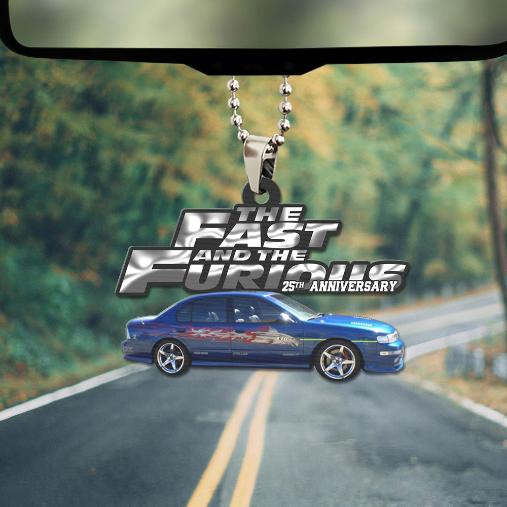 Fast & Furious 25th Anniversary 2026 Custom shape 1-sided Acrylic Car Ornament – GNE4797