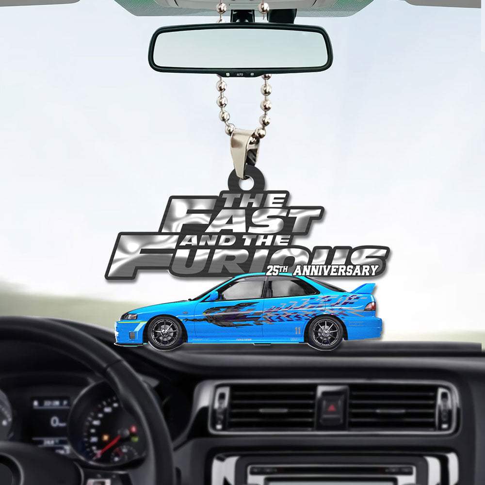 Fast & Furious 25th Anniversary 2026 Custom shape 1-sided Acrylic Car Ornament – GNE4798