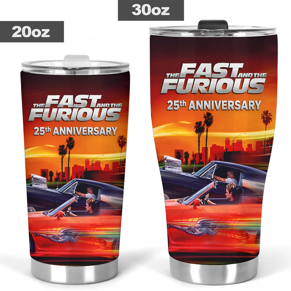 Fast & Furious 25th Anniversary Tumbler Cup – TANTN24855