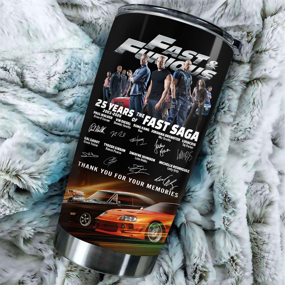 Fast & Furious 25th Anniversary Tumbler Cup – TANTN24861