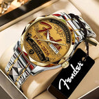 Fender 80th Anniversary Alloy Luxury Quartz Watch – TANTN24917