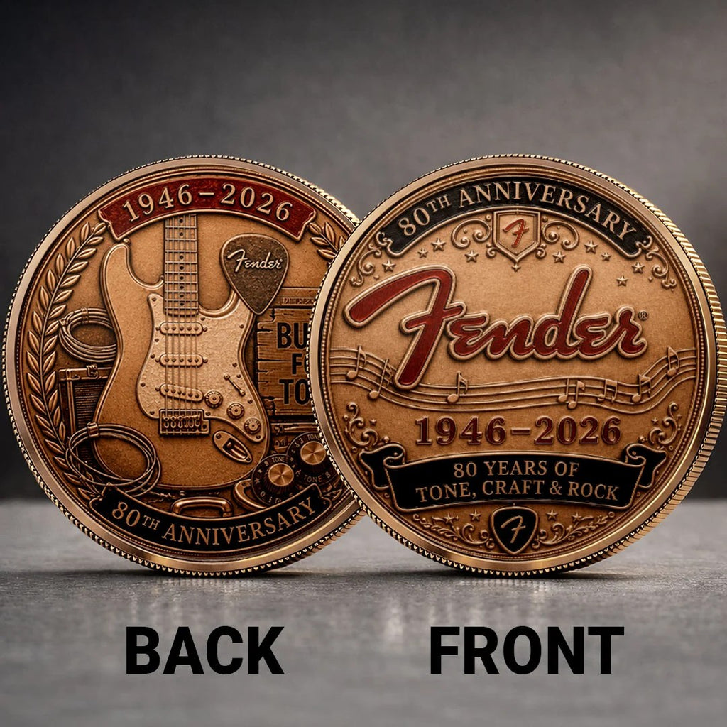 Fender 80th Anniversary Commemorative Coin – TANTN24916