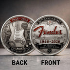Fender 80th Anniversary Commemorative Coin – TANTN24916