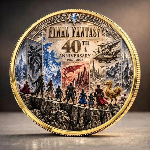 Final Fantasy 40th Anniversary 2027 Commemorative Coin – TANTN26348