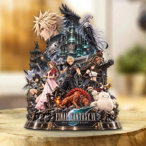 Final Fantasy 40th Anniversary 2027 Custom Shape Acrylic Plaque – TANTN26375