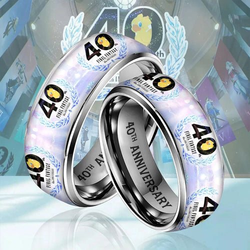 Final Fantasy 40th Anniversary Custom Alloy Ring – TMTHU9204