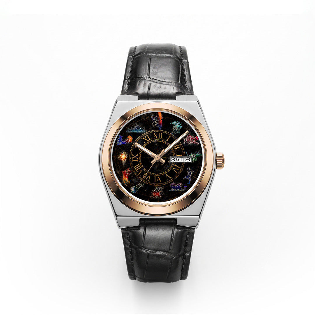 Final Fantasy Leather Alloy Watch – GNE7682