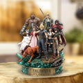 Final Fantasy VII 30th Anniversary Custom Shape Acrylic Plaque – TMTHU6591