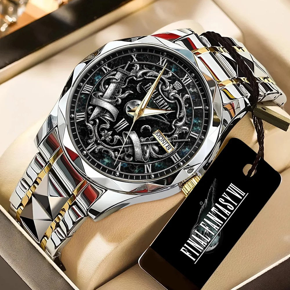 Final Fantasy VII Alloy Luxury Quartz Watch – GNE8847
