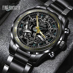 Final Fantasy VII Black Stainless Steel Watch – GNE8848