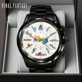Final Fantasy Black Stainless Steel Watch – GNE9179