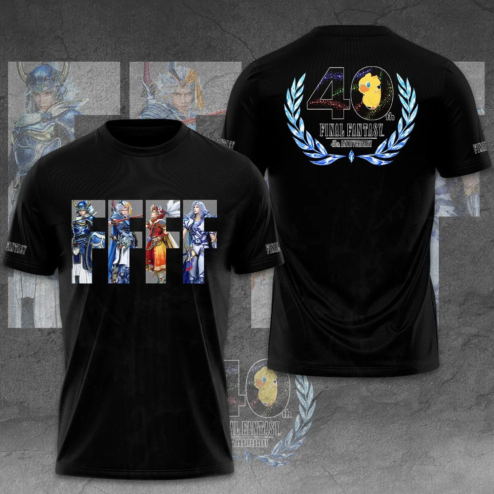 Final Fantasy 40th Anniversary 3D Apparel – GNE8526