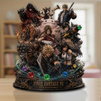 Final Fantasy VII 30th Anniversary Custom Shape Acrylic Plaque – GNE6547