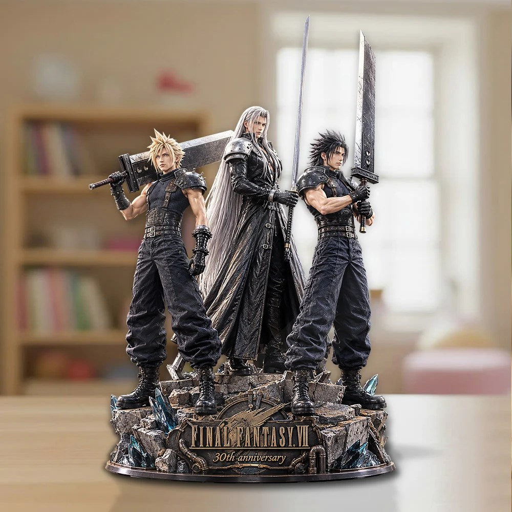 Final Fantasy VII 30th Anniversary Custom Shape Acrylic Plaque – GNE8684