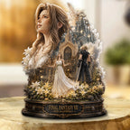 Final Fantasy VII 30th Anniversary Custom Shape Acrylic Plaque – GNE6984
