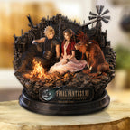 Final Fantasy VII 30th Anniversary Custom Shape Acrylic Plaque – GNE6735