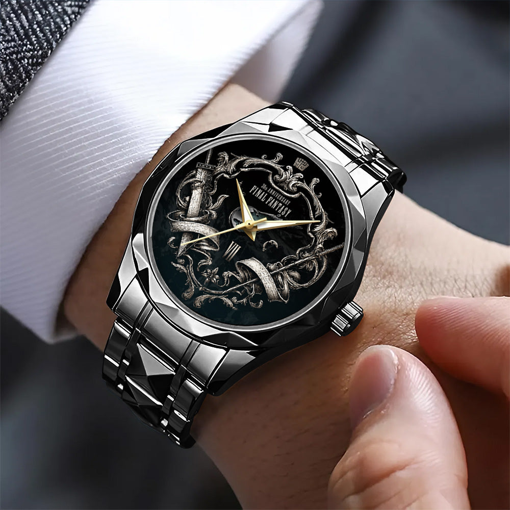 Final Fantasy VII Revelation Alloy Luxury Quartz Watch – GNE7159