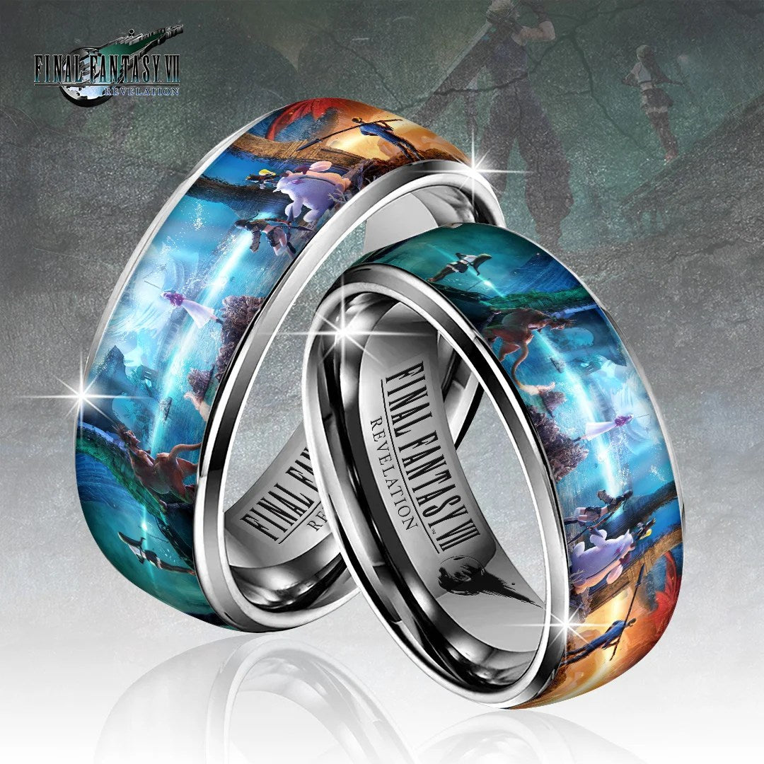 Final Fantasy VII Revelation Custom Alloy Ring – GNE8416