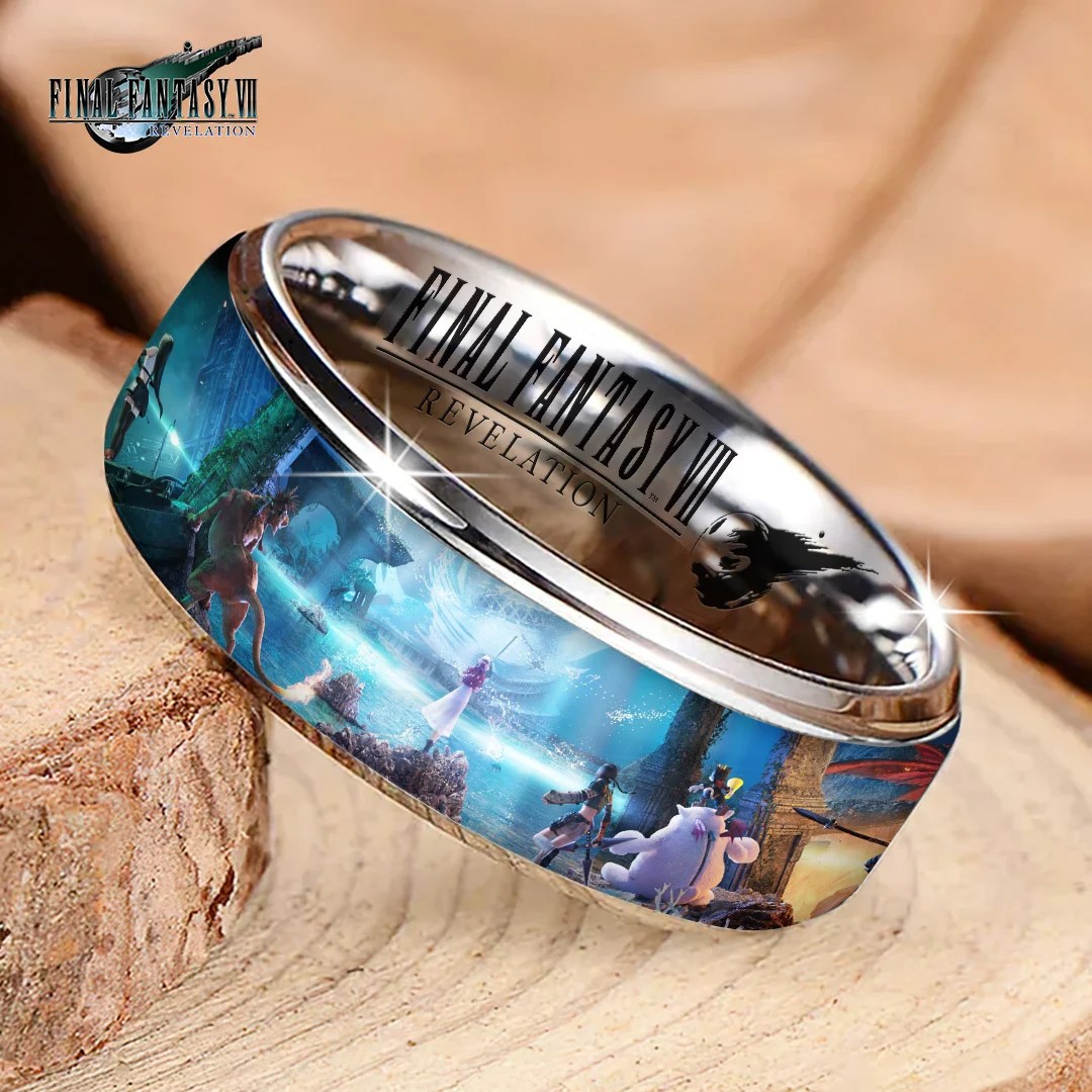 Final Fantasy VII Revelation Custom Alloy Ring – GNE8416