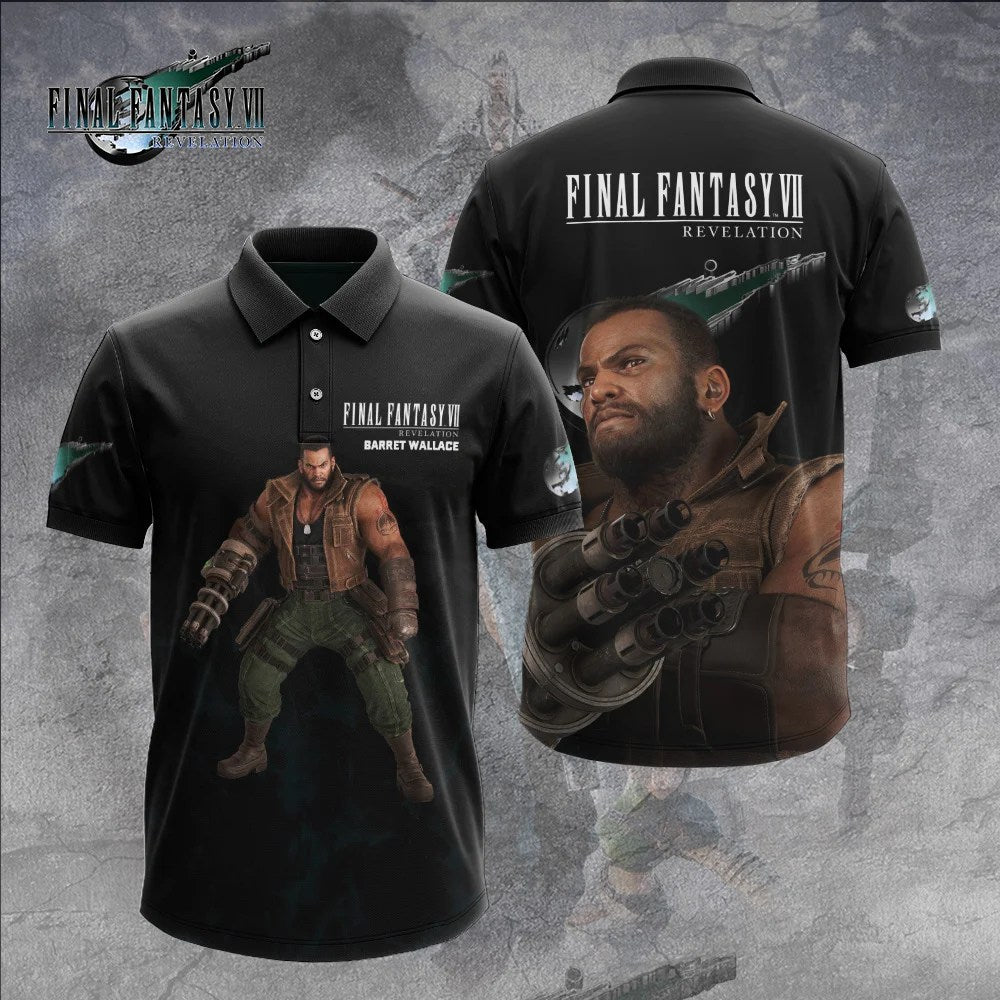 Final Fantasy VII Revelation x Barret Wallace 3D Apparel – GNE8675