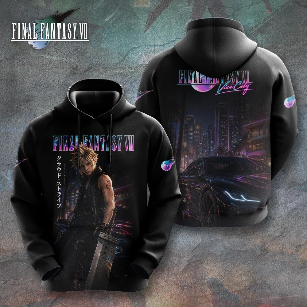 Final Fantasy VII x Cloud Strife 3D Apparel – GNE9116