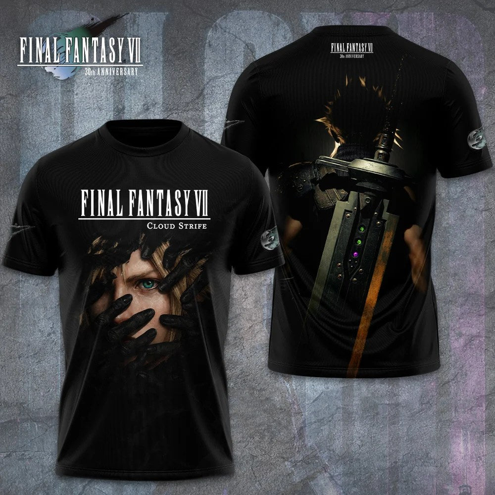 Final Fantasy VII x Cloud Strife 30th Anniversary 3D Apparel – GNE8261